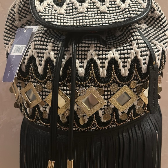 NWT Rebecca Minkoff TAJ backpack with fringe - NWT - Picture 3 of 7